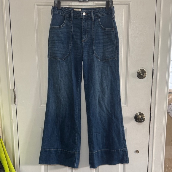 Pilcro Denim - Pilcro Dark Blue Flare Jeans